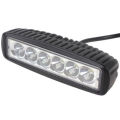 Barra de luz de trabajo LED Mini ATV de 18W, lámpara campo a través